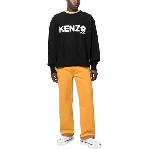 Kenzo  Cotton Logo Sweatshirt schwarz