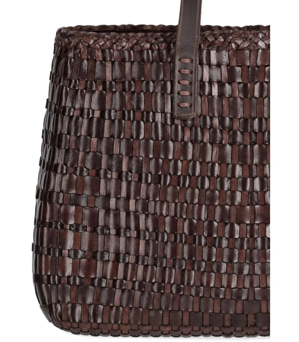 DRAGON DIFFUSION Hobo bags Salvage Irregular Brown Shoulder Bag in bruin