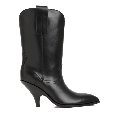 Bally Black Lavyn Leather Boots Black Laars