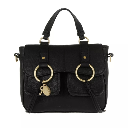 See By Chloé Filipa Shoulder Bag Grained Leather Black Crossbody Bag
