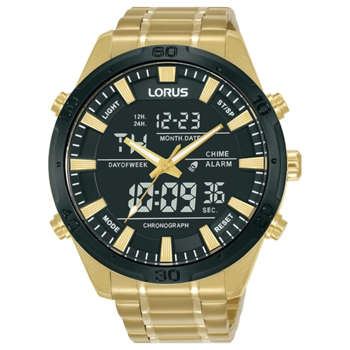 Lorus Lorus herren Gold RW646AX9 Gold farbend Montre numérique