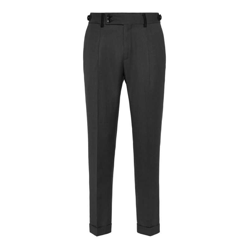 BILLIONAIRE Hose Lange Hose Chinos Fit schwarz