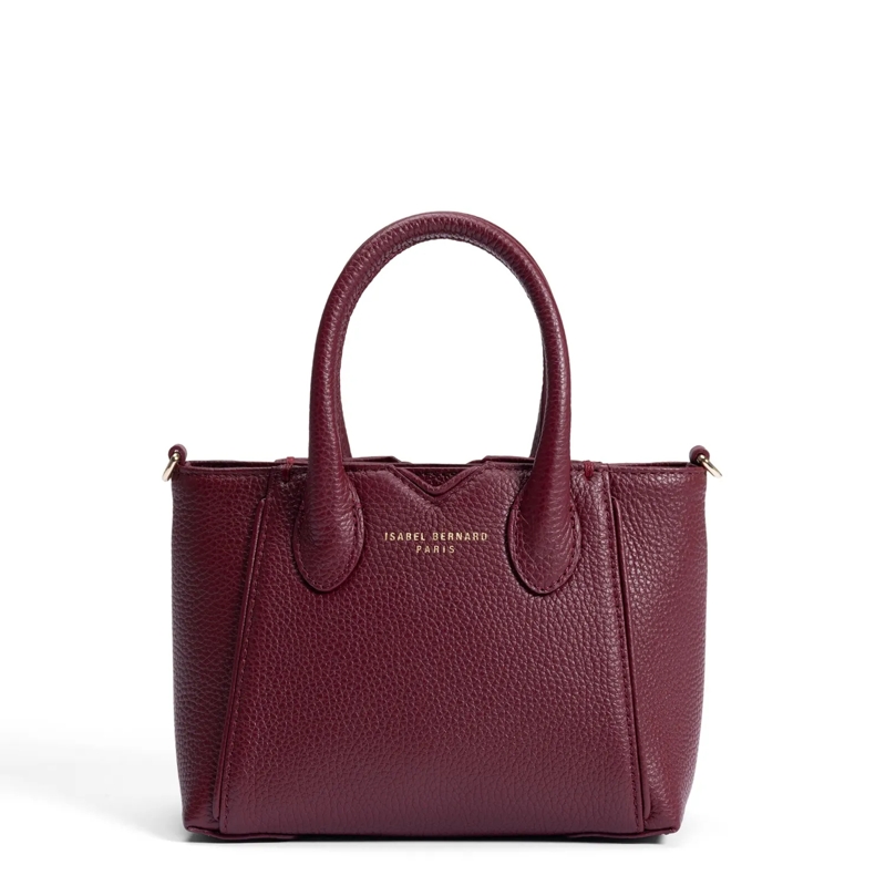 Isabel Bernard Fourre-tout Honore Cloe Mini Handtasche Bordeaux
