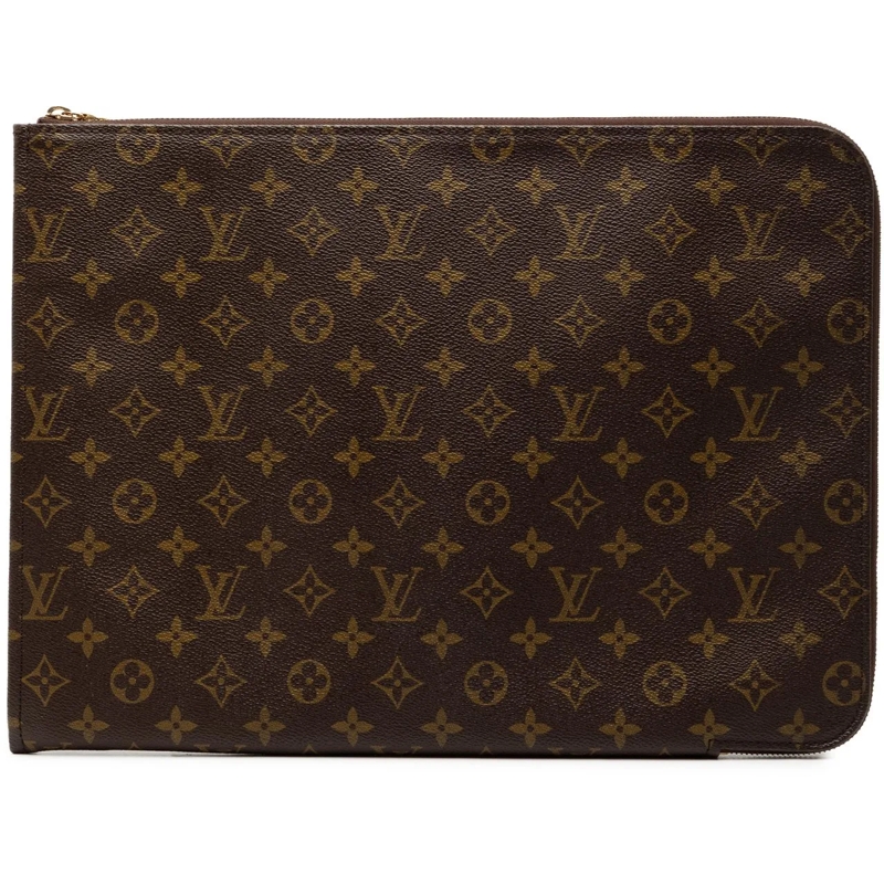 Louis Vuitton Tote Monogram Poche Documents Portfolio braun