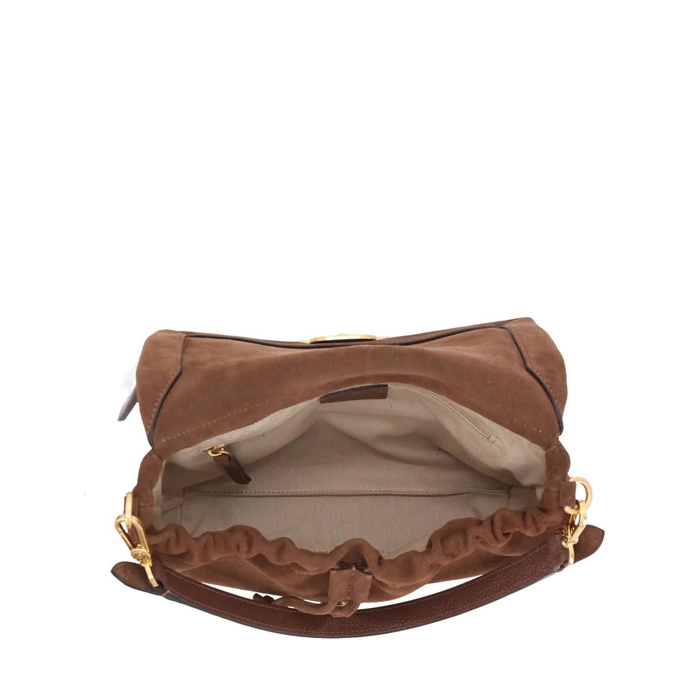 Thumbnail - Abro Hobo Bags - Schultertasche TEMI - Gr. unisize - in Braun - für Damen