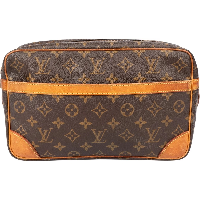 Louis Vuitton Tote Louis Vuitton Canvas Monogram Compiegne 28 Clutch braun