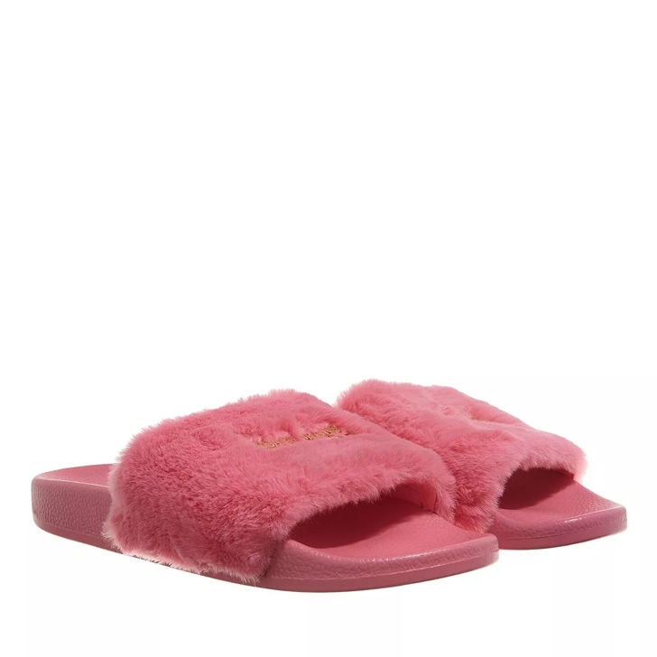 Versace fur hot sale slides