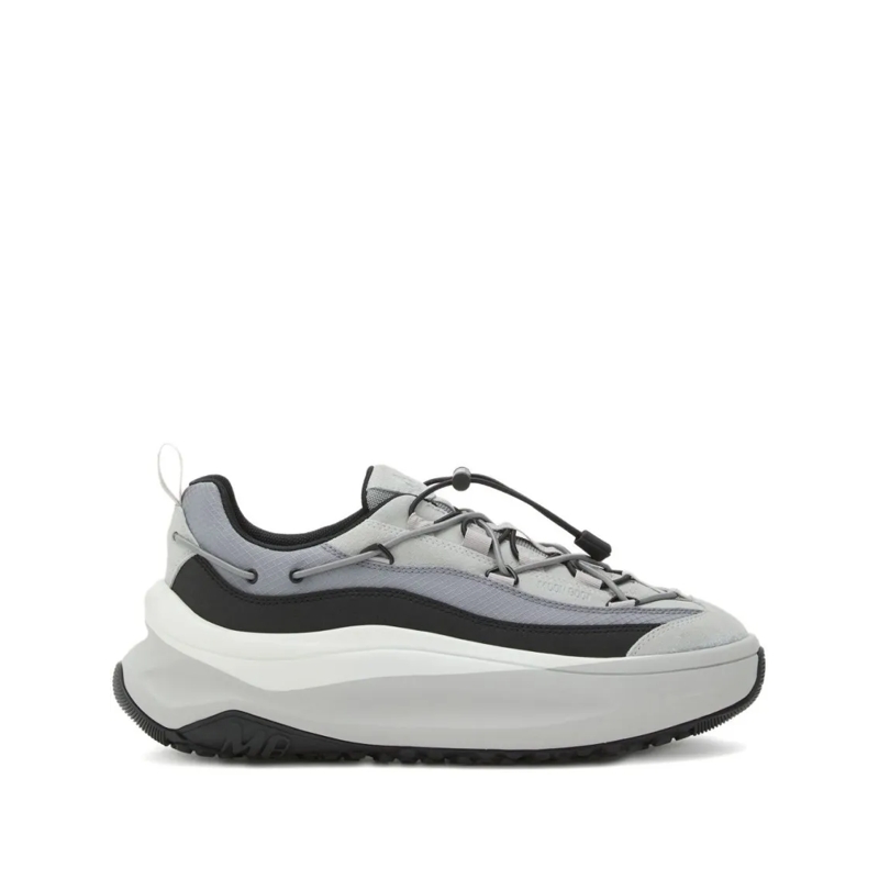 Moonboot Lage-top sneaker Suede And Technical Fabric Sneakers White