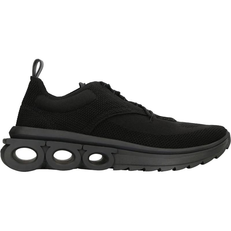 Salvatore Ferragamo T-Shirt SALVATORE Ferragamo Gancini Sneakers schwarz