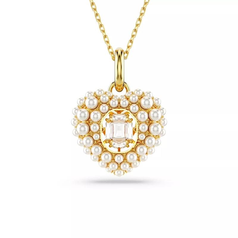 Swarovski Mittellange Halskette Hyperbola Kette Gold