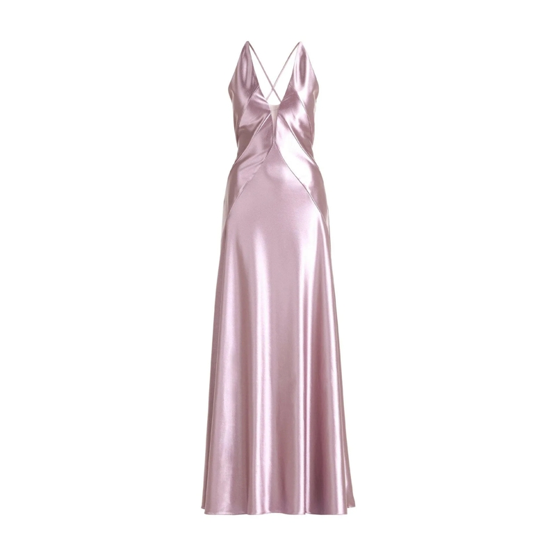 Vera Mont Maxi-jurk Fließendes Abendkleid Rosa