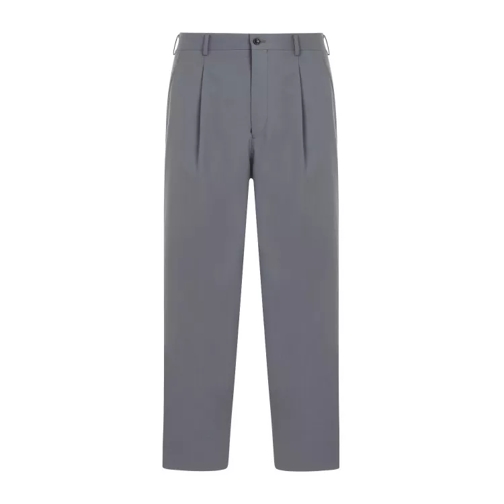 Comme des Garcons Gray Wool Pants Grey 