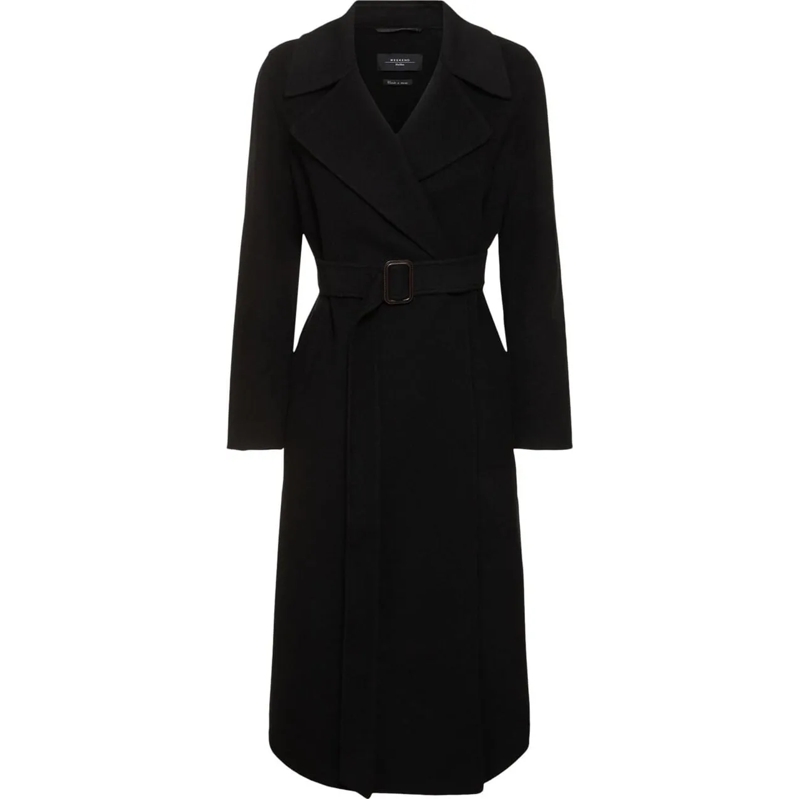 Max Mara Veste de transition Coats Black schwarz