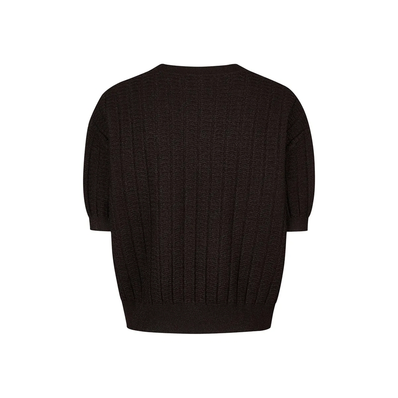 Marc Aurel Pullover Strukturierter Pullover in Sparkling Optik braun(Image 5)