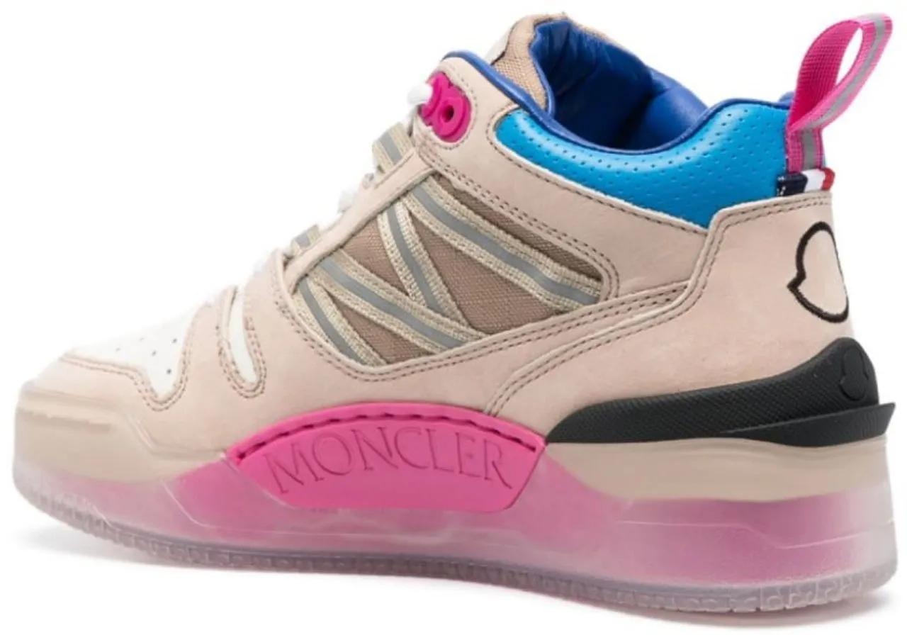 Thumbnail - Moncler Low-Top Sneaker - Pivot Mid Logo Sneakers - Gr. 38 (EU) - in Bunt - für Damen