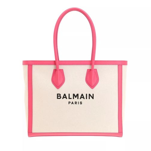 Balmain B-Army Shopping Bag 42 Neutral/Salmon Pink Shopping Bag