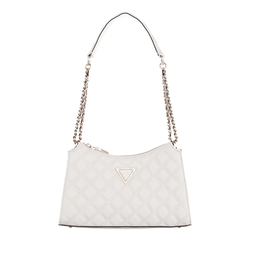 Guess Schultertasche Giully Top Zip Shoulder Bag Off White