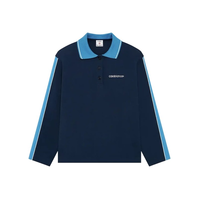 Casablanca Polohemd Punto Polo navy navy