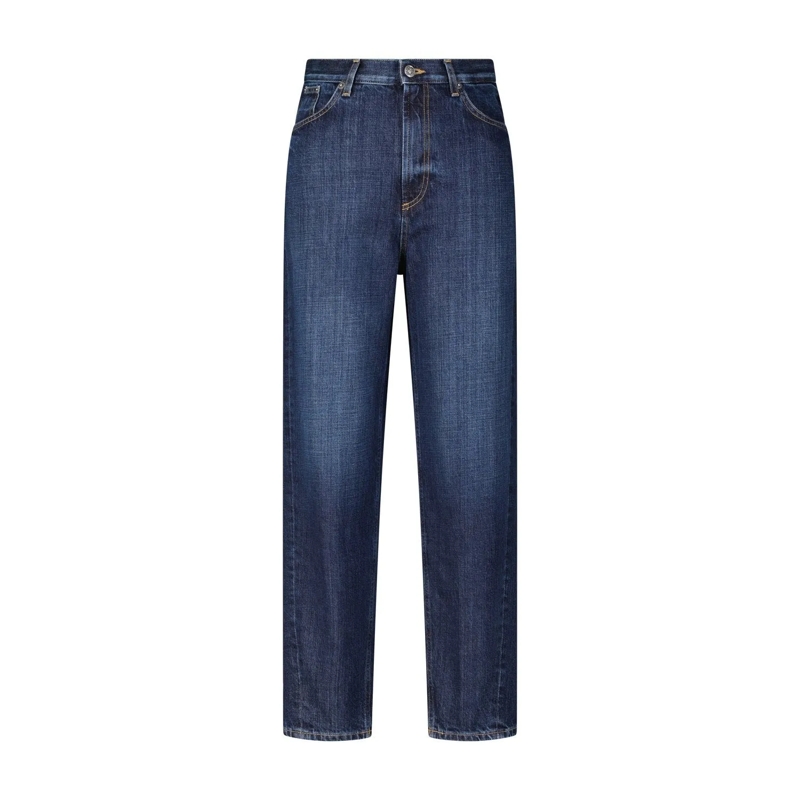 Dondup Freizeithose Loose-Fit Jeans Bessie Dunkelblau