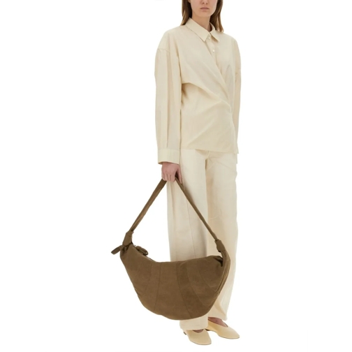 Lemaire Hemden "Straight Collar Twisted" Shirt Neutrals (Image 2)