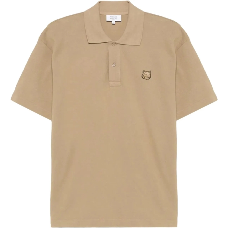 【Maison Kitsune】 Bold Fox Head Patch Comfort Polo Maison Kitsune bold fox head patch comfort polo divers