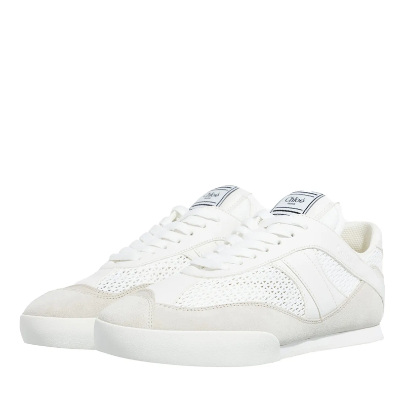 Chloé Low-Top-Sneaker Kick Sneaker Cream