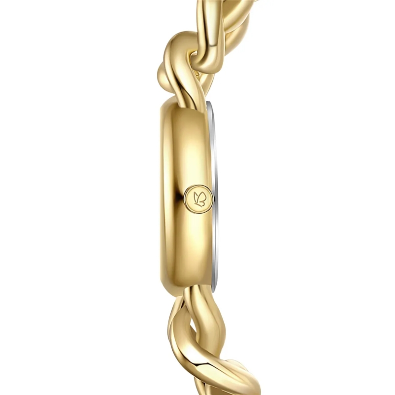 Glanzstücke München Automatikuhr Damen Armbanduhr Metall-Legierung gold(Image 4)