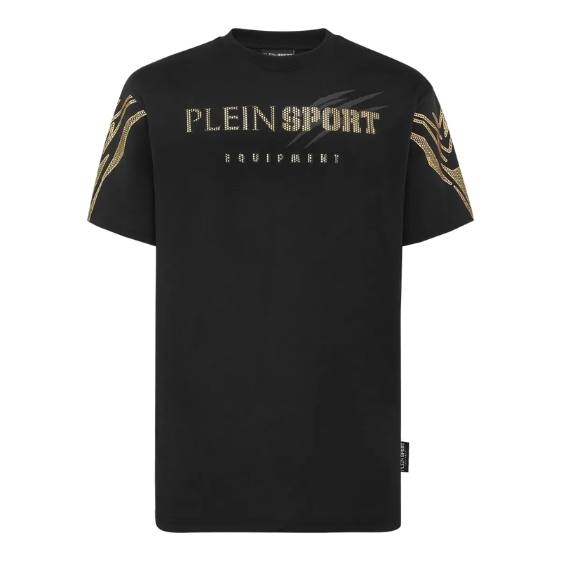 Plein Sport T-Shirt T-Shirt Tiger schwarz