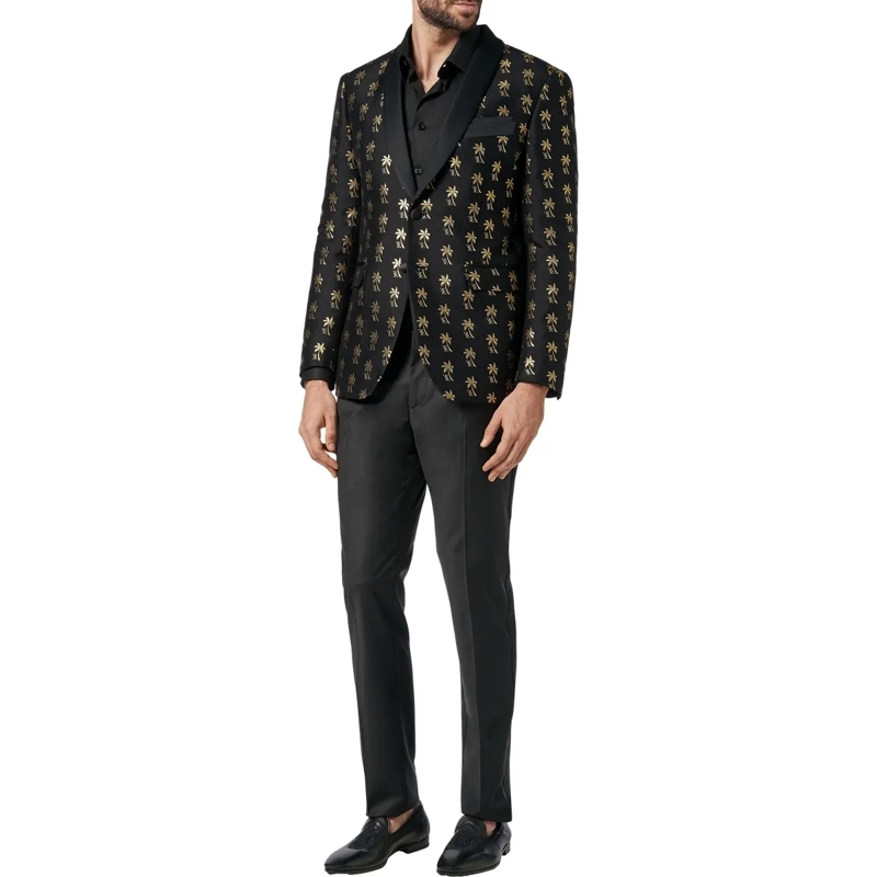 BILLIONAIRE Blazer Blazer Palms schwarz(Image 3)