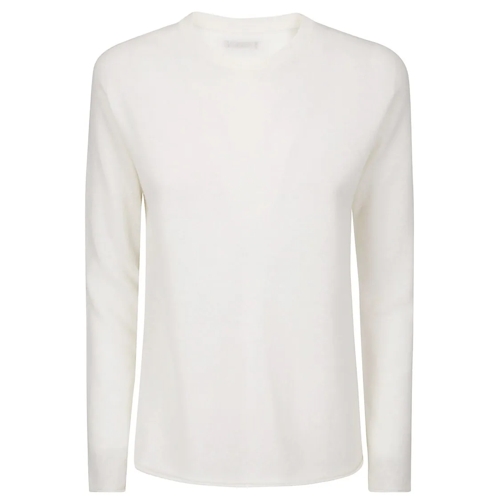 ARCHIVIO B Pull Raw Cut Sweater White