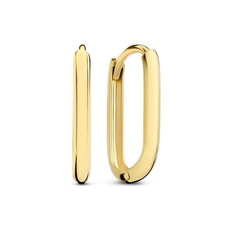 Isabel Bernard Créoles Rivoli Aimée 585 Gold Ohrringe Gold