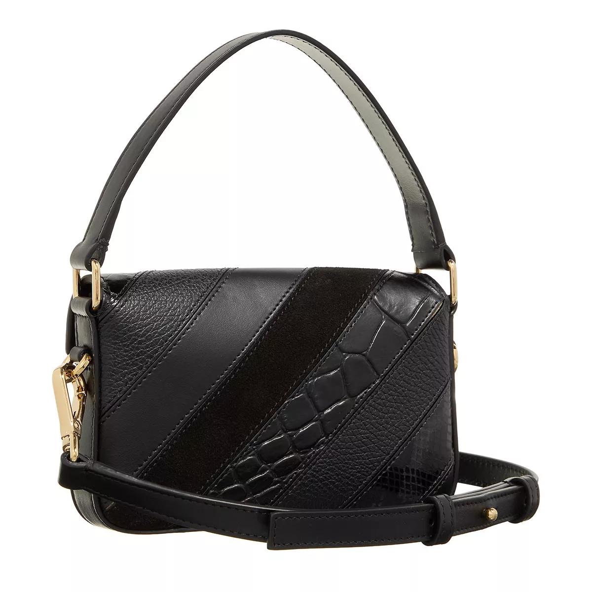 Missoni Pochettes MI10002H Wave Shoulder Bag Small in zwart