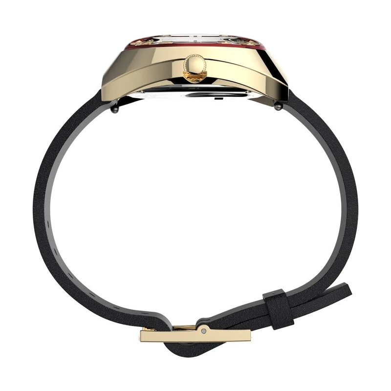 Timex Quarzuhr Analoguhr Q Timex 1972 Reissue schwarz(Image 2)