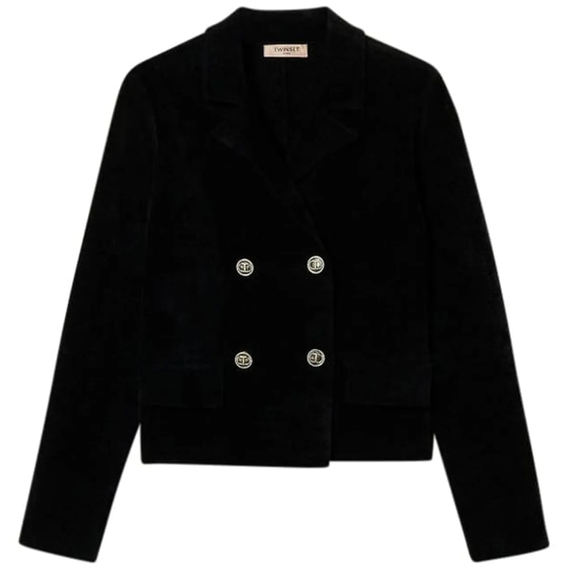 Twin-Set Veste de transition Jackets Black schwarz