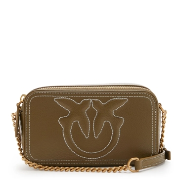 ショルダーバッグ・ポシェット Pinko CARRIE CAMERA BAG Pinko Carrie Camera Case Brown | Crossbody Bag