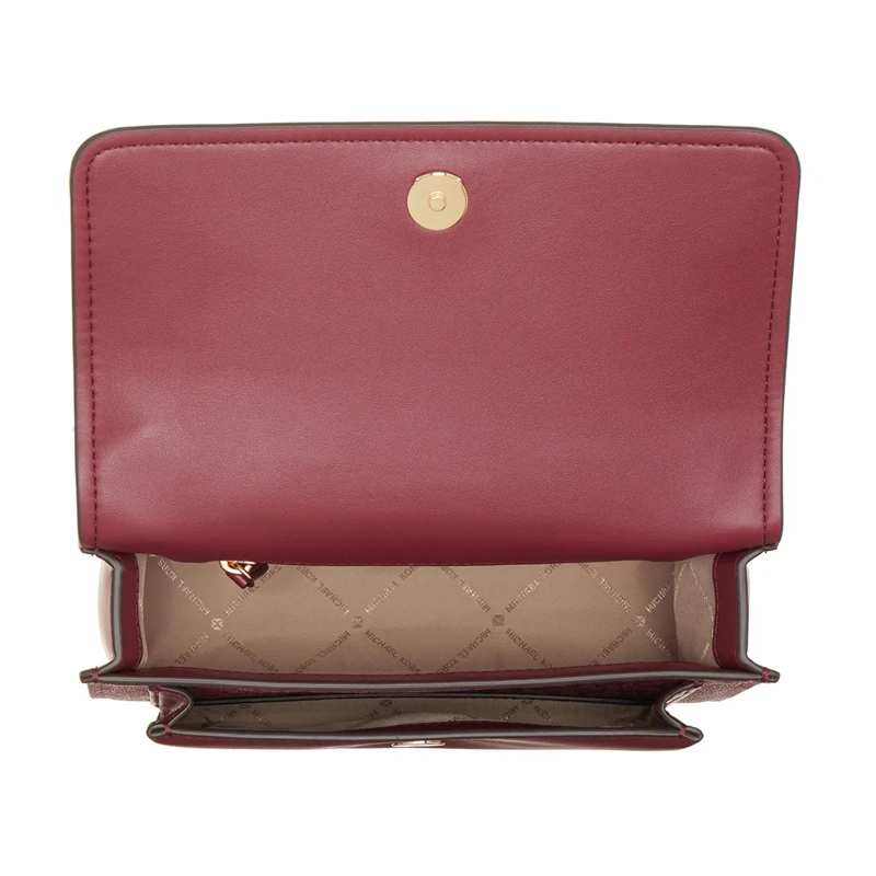 MICHAEL Michael Kors Sac à bandoulière Claire Lg Shoulder Mulberry(Image 6)