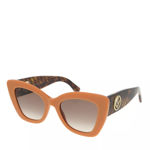 Fendi FF 0327/S Transparent Orange Havana Sunglasses