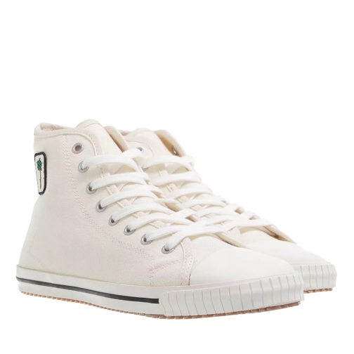 Palm Angels Square High Top Vulcanized White Black High-Top Sneaker