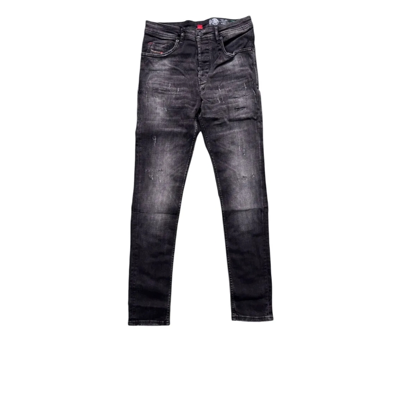 Diesel Jeans Slim Straight Five-Pocket Jeans Black