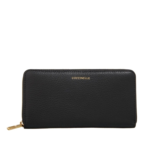 Coccinelle Coccinellemagie Noir Zip-Around Wallet