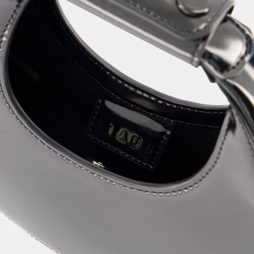 Staud Hobo bags Good Night Moon Purse Leather Black in zwart