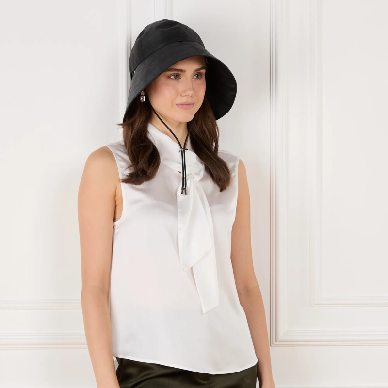 Christian Dior Fischerhut All-Over Patterned Hat Black (Image 2)