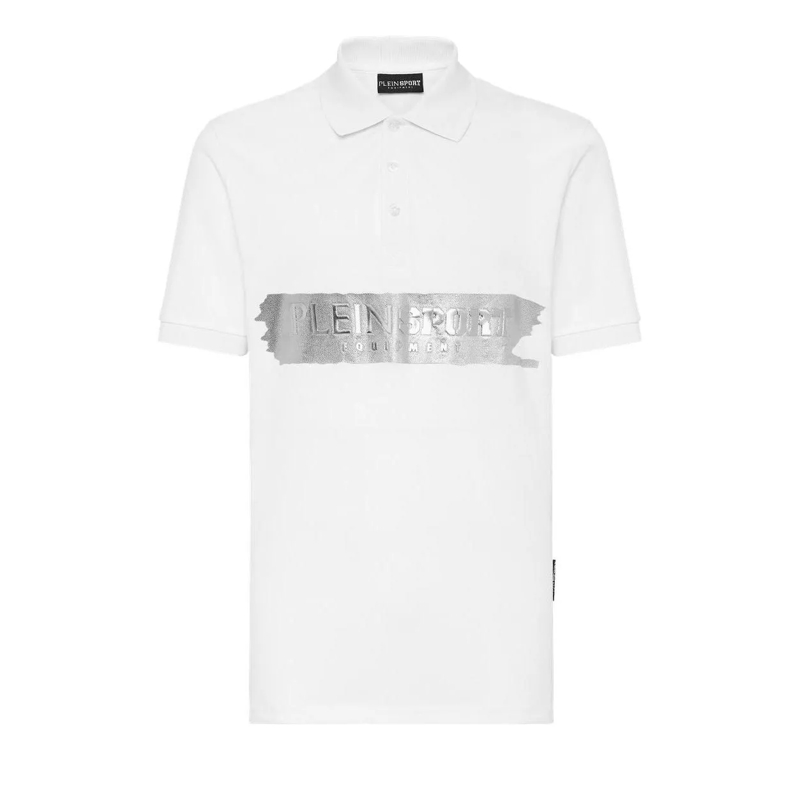 Plein Sport Poloshirt Poloshirt weiss