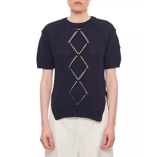 Moncler Knit Top Blue 