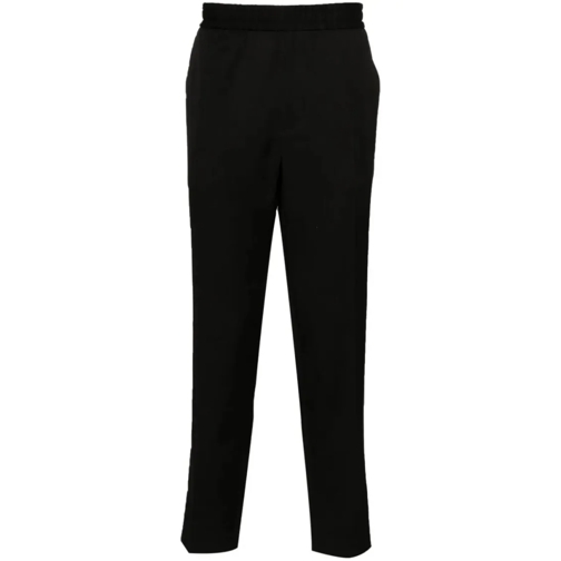 Golden Goose Logo-Plaque Black Pants Black 