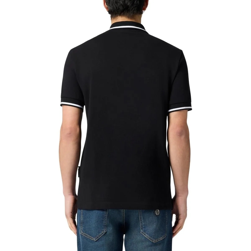 Philipp Plein T-Shirt Polo T-Shirt Gelato Monsters schwarz(Image 4)