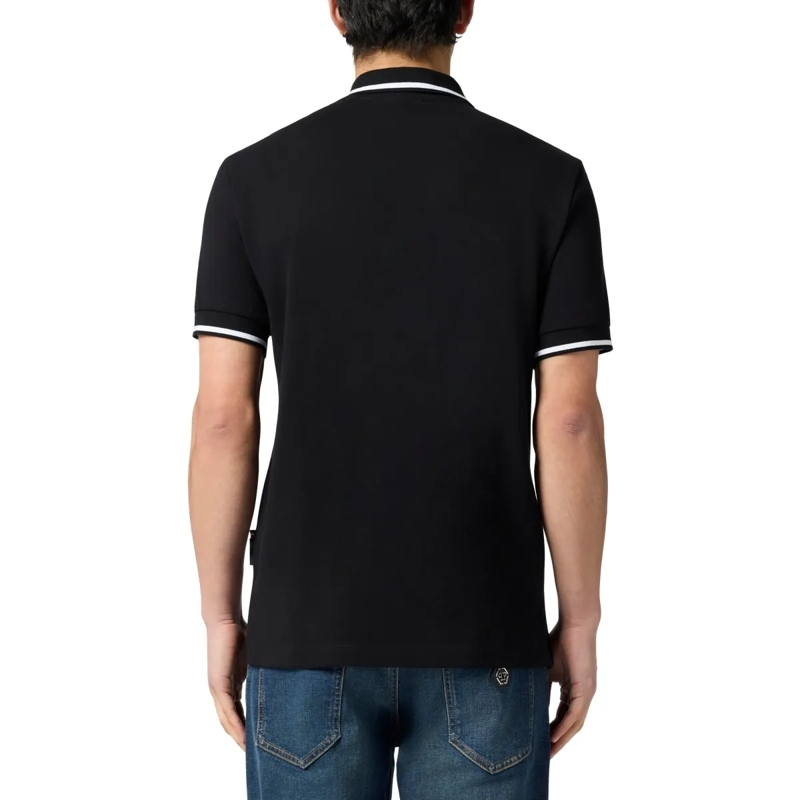 Philipp Plein Top Polo T-Shirt Gelato Monsters schwarz(Image 2)