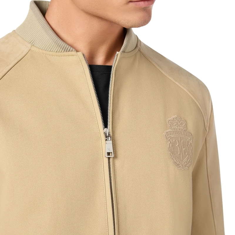 BILLIONAIRE Daunenjacke Bomberjacke beige(Image 4)