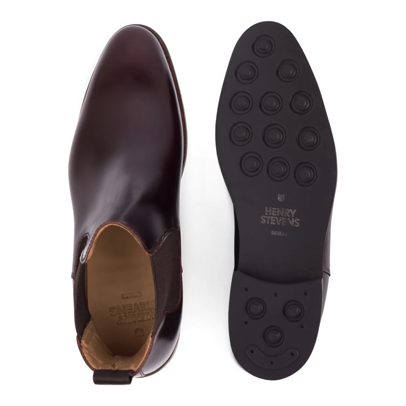 Henry Stevens Chelsea Boots Chelsea Boots Marshall CB4 dunkel-braun(Image 4)