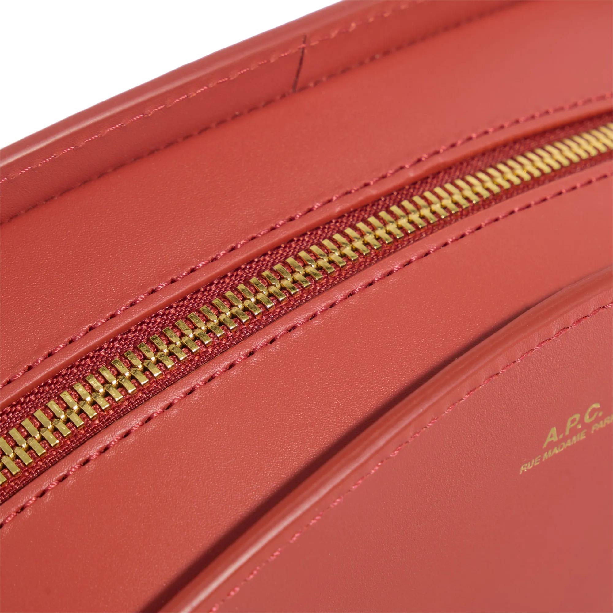 A.P.C. Crossbody bags Sac Demi-Lune in rood